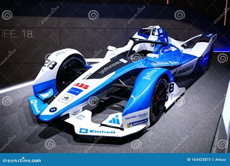 BMW Formula E sports car editorial stock photo. Image of racecar ...