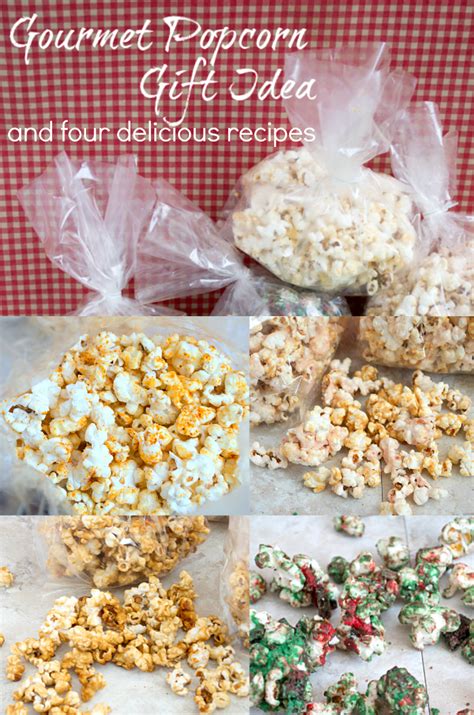 Four Gourmet Popcorn Recipes