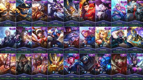 ML Starlight & Epic Skin Giveaway (Updated List) - YouTube