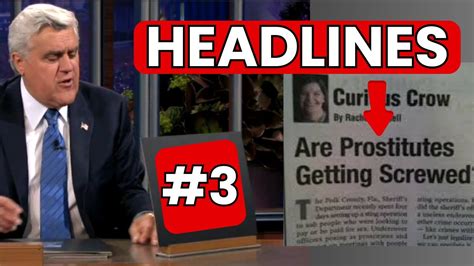 The BEST Of Headlines | Jay Leno | Part 3 - YouTube