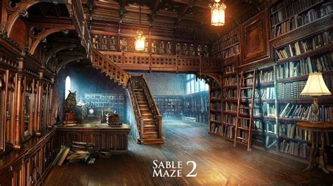 library by ~VityaR83 on deviantART | Fantasy landscape, Fantasy places, Environment concept art