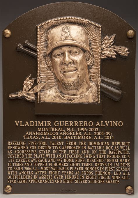 Guerrero, Vladimir | Baseball Hall of Fame