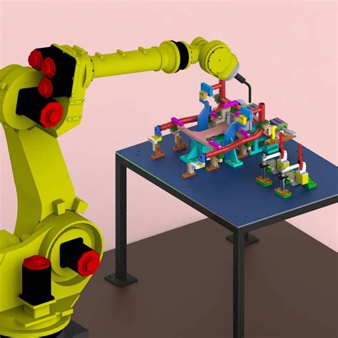 Robotic Welding Fixture - Pure Machine Design