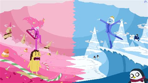 The Winter King and Candy Queen Pixelart : r/adventuretime