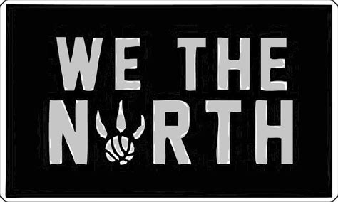 Toronto We The North vinyl sticker printed vinyl decal - AG Design