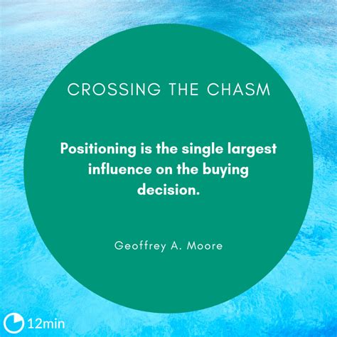 Crossing the Chasm PDF Summary - Geoffrey A. Moore | 12min Blog