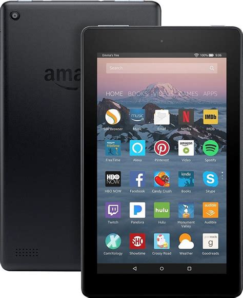 Tablet Amazon Fire 7 9A Geracao 16GB de 7.0" 2MP/2MP Fire Os - Preto - SobralTech