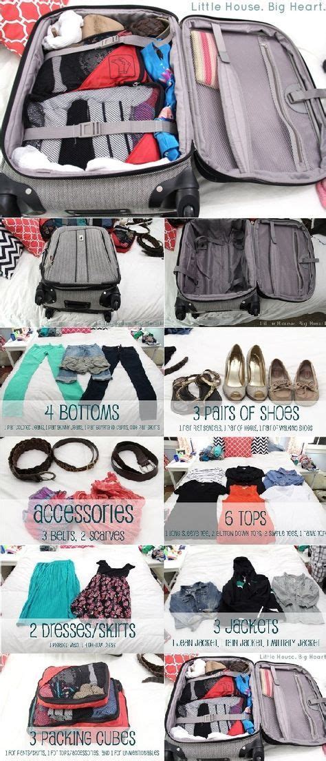 How to Pack for 2 Weeks in a Carry-On...because I love to travel. Never ...