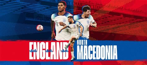 England vs North Macedonia