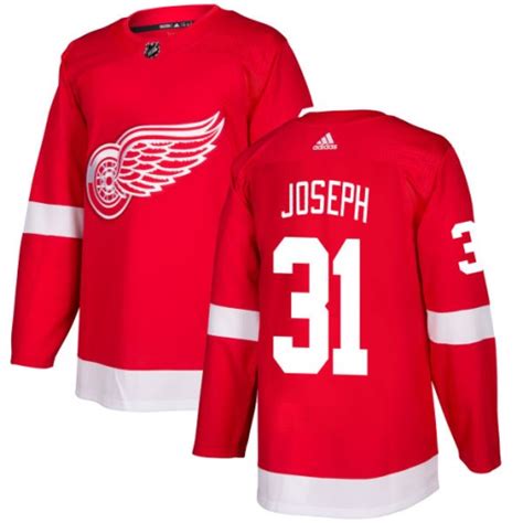 Curtis Joseph Men's Adidas Detroit Red Wings Authentic Red Jersey