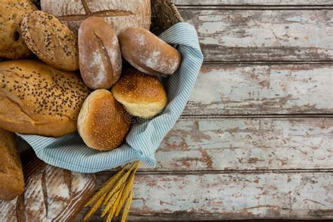 Various bread loaves stock photo. Image of healthy, knife - 84092626