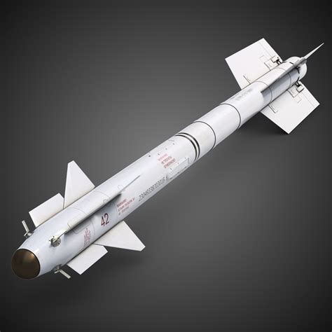 3d model of r-73 missile