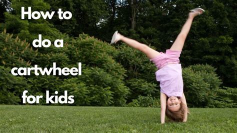 HOW TO DO A CARTWHEEL FOR KIDS | CARTWHEEL TUTORIAL | NO MUSIC - YouTube