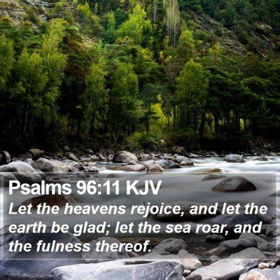 Psalms 96 Scripture Images - Psalms Chapter 96 KJV Bible Verse Pictures