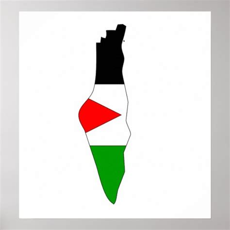 Palestine Flag A4 Size Printable