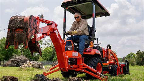 Kubota Backhoe Loaders - BX TLB Series Tractor Loader Backhoes | Kubota Canada Tractor Loader ...