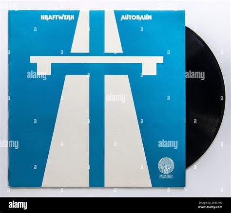 LP cover and vinyl of Autobahn, the fourth studio album by German electronic music pioneers ...