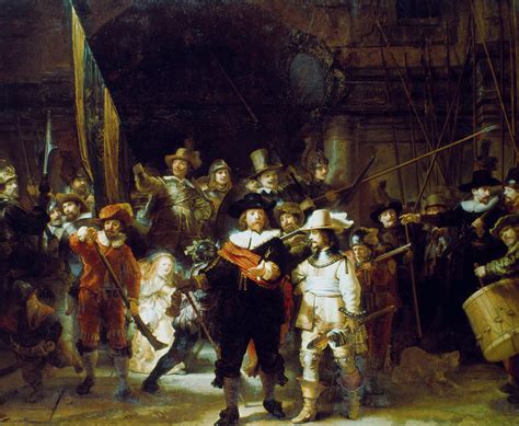 The Night Watch By Rembrandt Painting by Artist - Rembrandt Van Rijn ...