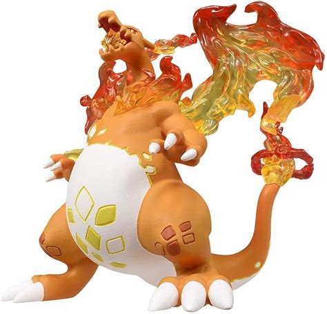 Amazon.com: Pokemon Charizard Gigantamax Form 4 Inch Figurine : Home ...