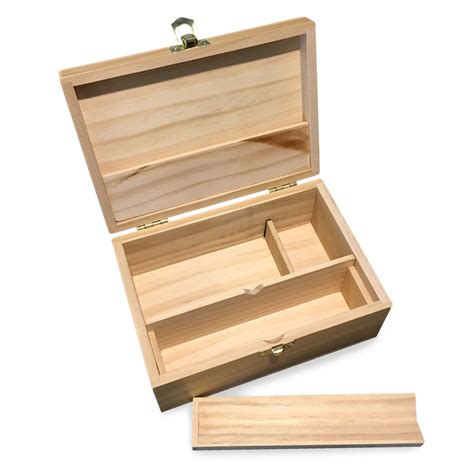 wooden storage boxes