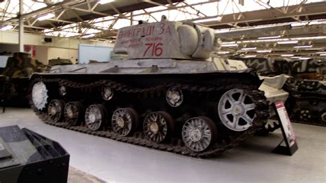 KV-1 Heavy Tank from the front right