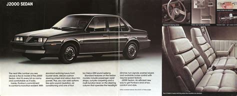 1982 Pontiac J2000 Brochure