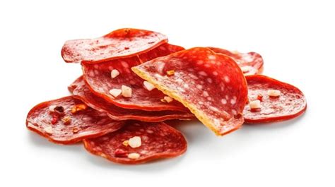 Premium AI Image | a pile of sliced red pepper slices.