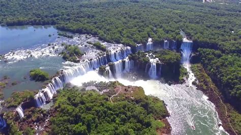 DRONE footage | Iguazu Falls - YouTube