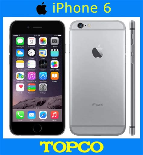 iPhone 6 16GB/64GB/128G Mobile phone Unlocked Original Dual core 1G RAM 4.7 inches 8MP Camera ...