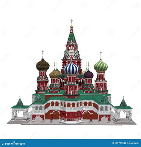 The Kremlin Architecture,architectural Decoration, Architectural Style Stock Illustration ...