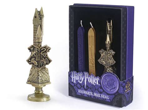 Hogwarts Wax Seal Stamp Kit Harry Potter School Of Magic 3 Pc Letter ...