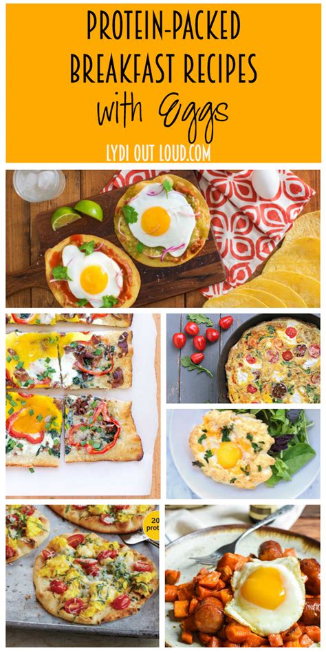 Delicious & Protein Packed Breakfast Recipes with Eggs - Lydi Out Loud