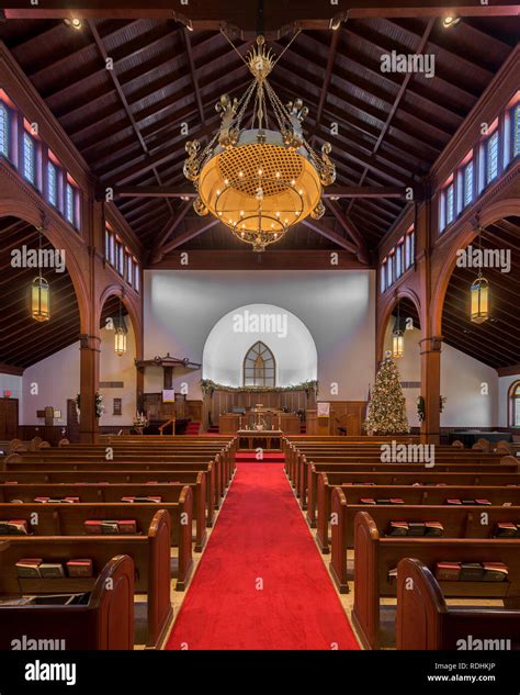 Interior methodist church hi-res stock photography and images - Alamy