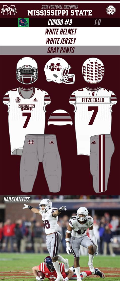 2018 Mississippi State Football Uniforms Review - Hail State Unis