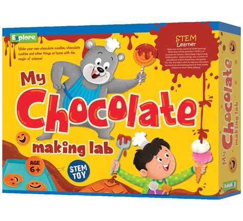 Explore My Chocolate Making Lab | Stem Learning While Playing | 6+ Years Kids - Big Value Shop