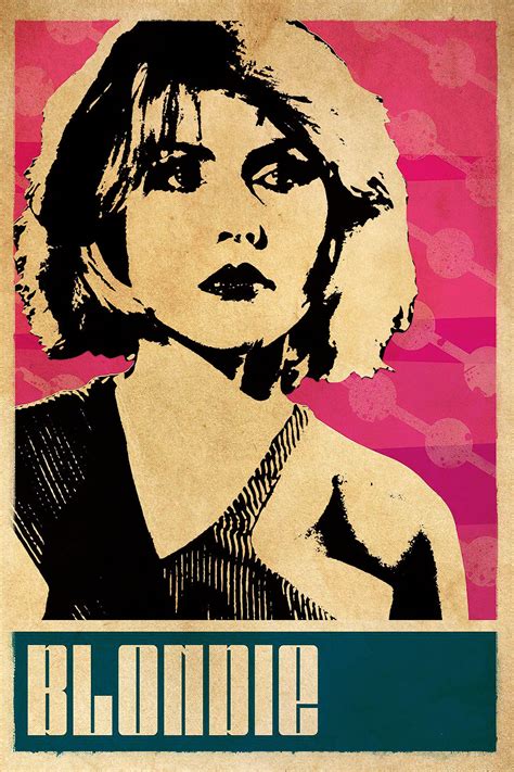 Blondie Debbie Harry 80's Retro Art - Etsy | Punk poster, Vintage music ...