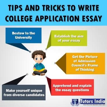 Tips and Tricks to Write the College Application Essays - Latest University Research Updates