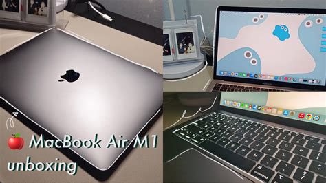 vlog｜unboxing MacBook Air M1 & accessories 【开箱我的M1】 - YouTube