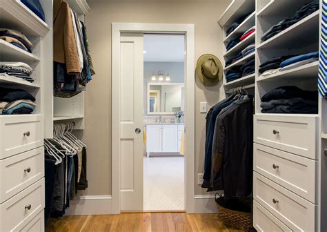 Master Suite with Walk through Closet - Traditional - Closet - Boston ...