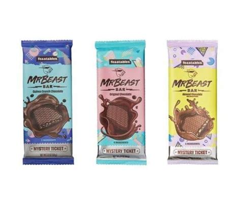 Buy Mr Beast Chocolate Feastables - Exclusive Limited Edition Variety ...