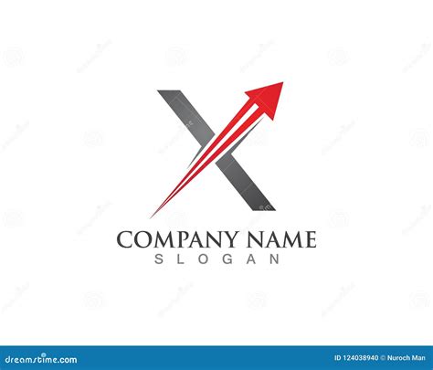 Arrow Logo Letter X Logo Design Template Stock Photo - Image of ...