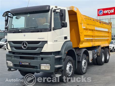 MERCEDES-BENZ 2008 MERCEDES AXOR 4140/8X4 EURO3 HARDOX TIPPER dump ...