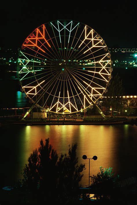 Ferris Wheel At Night Picture And HD Photos | Free Download On Lovepik