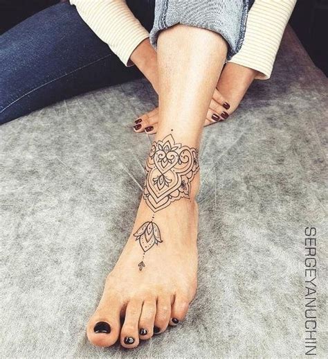 Charming Ankle Bracelet Tattoos That Will Amaze You - ALL FOR FASHION ...