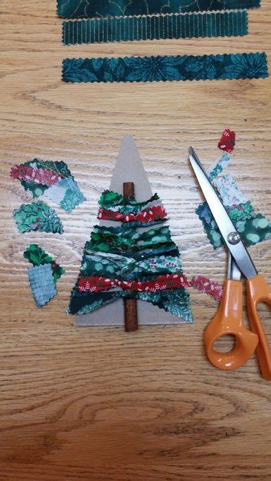 No sew fabric christmas tree ornament – Artofit