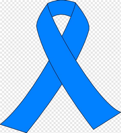 Blue Ribbon - Prostate Cancer Symbol, Png Download - 546x599 (#719638 ...