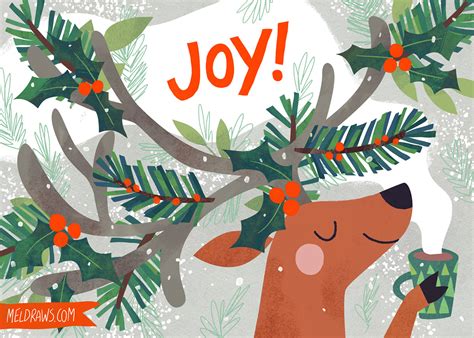 Joy! Christmas Cards on Behance