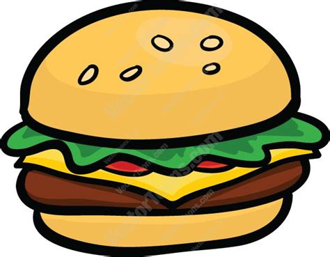 Hamburger Cartoon - ClipArt Best