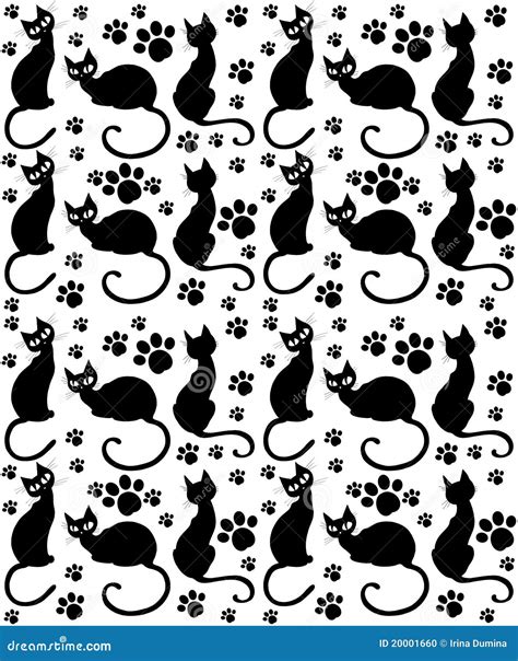 Cat Pattern Stock Photo - Image: 20001660