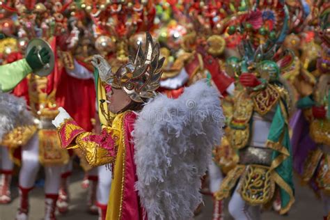 Diablada Dancers at the Oruro Carnival in Bolivia Editorial Stock Image ...